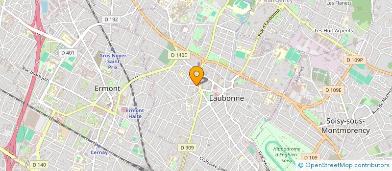 localisation de l'entreprise MADAME AMELLE AHAJAJ à EAUBONNE