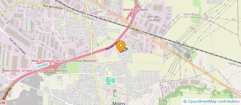 localisation de l'entreprise MADAME AMELLE AIT-AISSA  MIONS