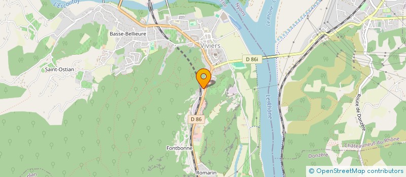 localisation de l'entreprise MADAME AMELLE INDIRA HADAOUI  VIVIERS