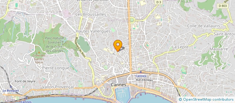 localisation de l'entreprise MADAME AMELLE TAIAR YOURCANNESPARTNER  CANNES