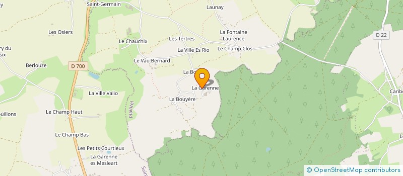 localisation de l'entreprise MADAME AMELYA LEFORT  PLAINTEL