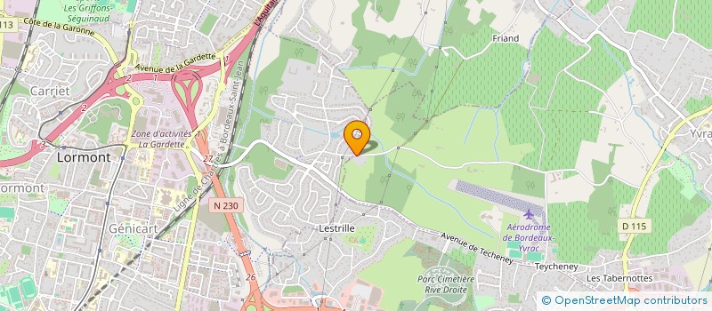 localisation de l'entreprise MADAME AMELYE LEMAIRE  YVRAC