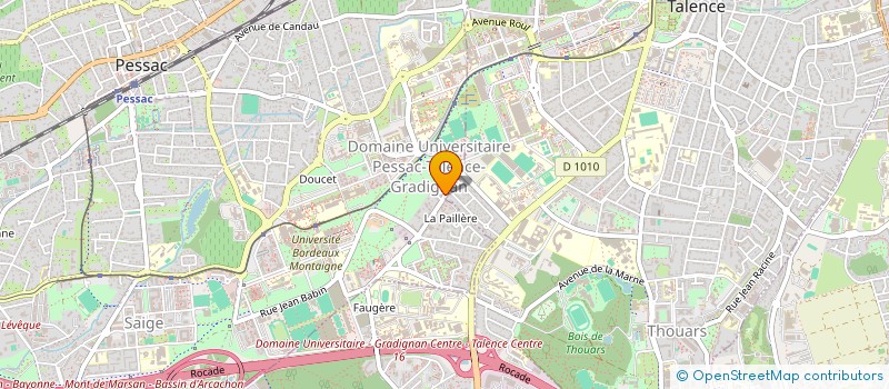 localisation de l'entreprise MADAME AMELYS FREYSSINET ANASTASIO à PESSAC