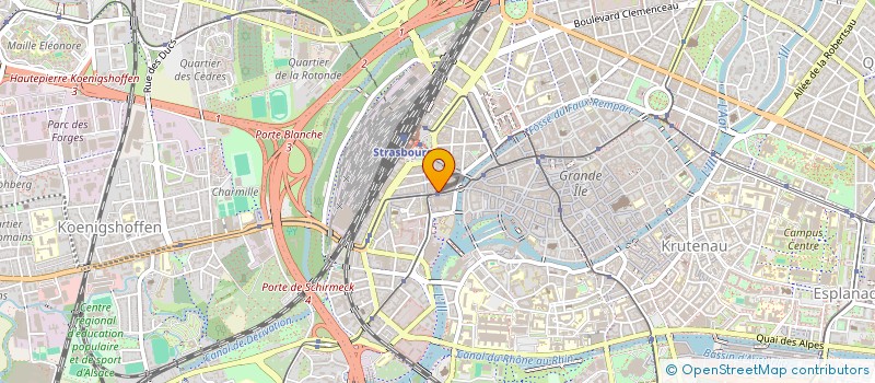localisation de l'entreprise MADAME AMENAN ANE à STRASBOURG