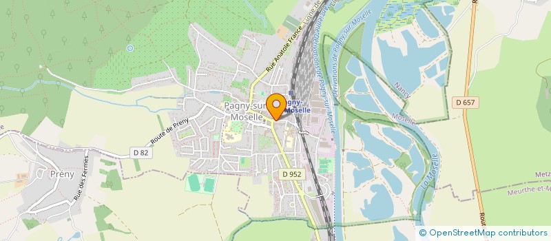 localisation de l'entreprise MADAME AMENAN KOFFI  PAGNY-SUR-MOSELLE