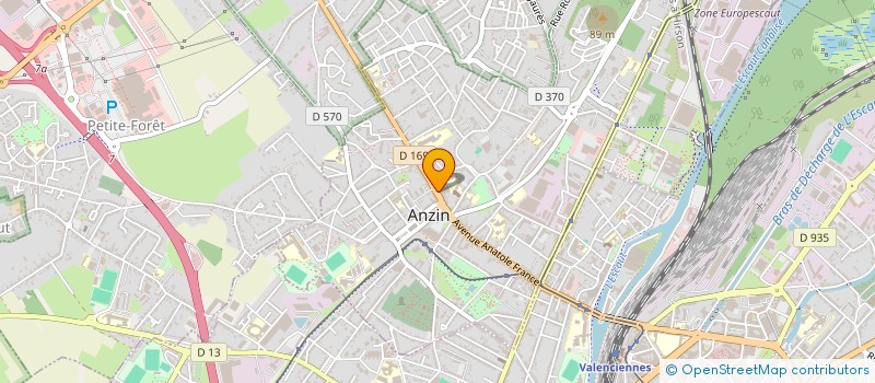 localisation de l'entreprise MADAME AMETHYSTE PARENT  ANZIN