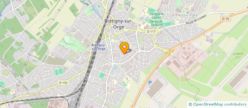 localisation de l'entreprise MADAME AMEYO AGBOGBE à BRETIGNY-SUR-ORGE