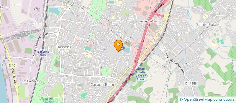 localisation de l'entreprise MADAME AMI CISSE  CARBON-BLANC