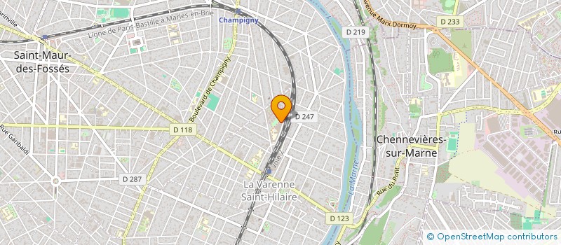 localisation de l'entreprise MADAME AMI COULIBALY à SAINT-MAUR-DES-FOSSES