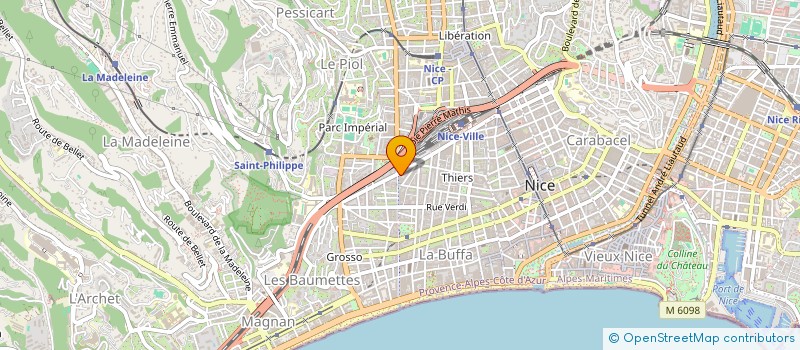 localisation de l'entreprise MADAME AMI GNINGUE  NICE