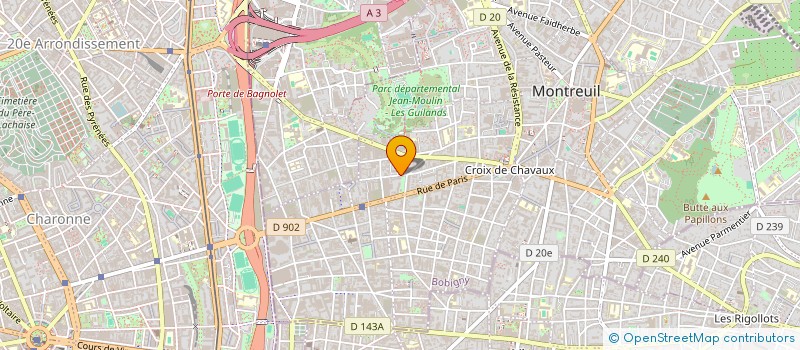 localisation de l'entreprise MADAME AMI KONATE  MONTREUIL