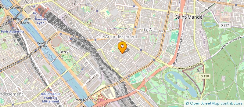 localisation de l'entreprise MADAME AMI TRAORE  PARIS