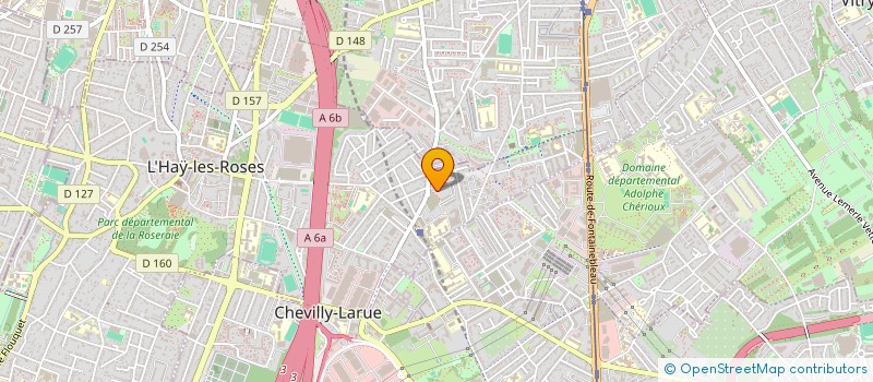 localisation de l'entreprise MADAME AMIAN TANOH  L'HAY-LES-ROSES