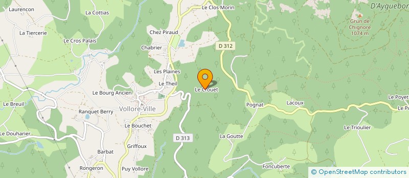 localisation de l'entreprise MADAME AMICIE AUBERT  CHERANCE