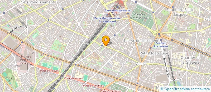 localisation de l'entreprise MADAME AMICIE COUZINEAU  PARIS