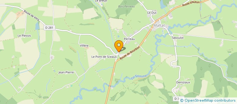 localisation de l'entreprise MADAME AMICIE VALENTIN DU CHEYLARD  AVRILLE