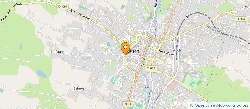 localisation de l'entreprise MADAME AMILDA PARDO à AUCH