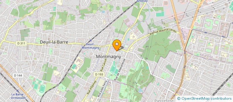 localisation de l'entreprise MADAME AMINA ABDELLAOUI  MONTMAGNY