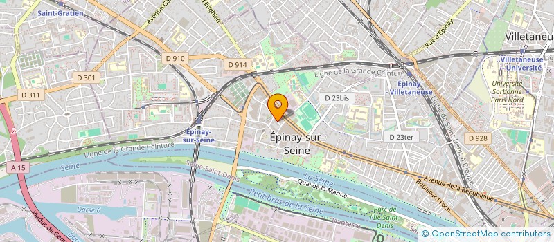 localisation de l'entreprise MADAME AMINA ABDELMOUMENE à EPINAY-SUR-SEINE