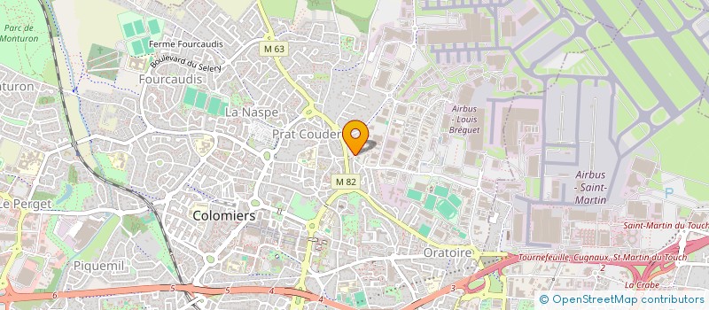 localisation de l'entreprise MADAME AMINA AHMED-BACHA à COLOMIERS