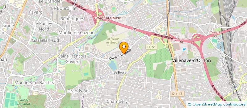 localisation de l'entreprise MADAME AMINA AISSAOUI à VILLENAVE-D'ORNON