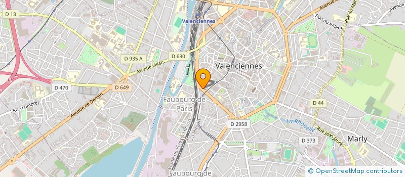 localisation de l'entreprise MADAME AMINA AIT MOUHOUB  VALENCIENNES