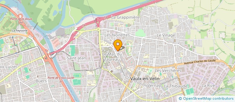 localisation de l'entreprise MADAME AMINA ALI MURSAL  VAULX-EN-VELIN