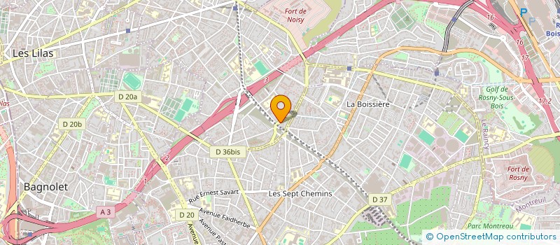 localisation de l'entreprise MADAME AMINA ALIFDAL à ROMAINVILLE