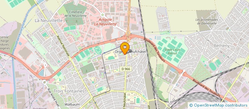 localisation de l'entreprise MADAME AMINA AOUAIL  REIMS