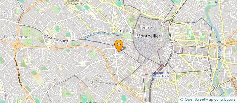 localisation de l'entreprise MADAME AMINA AZZEDINE à MONTPELLIER