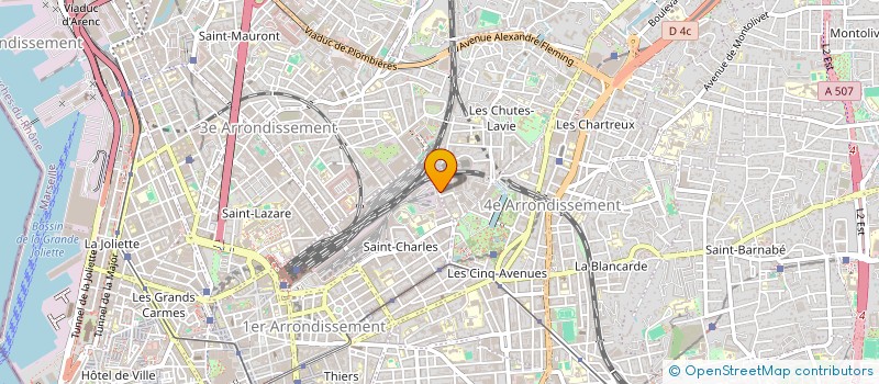 localisation de l'entreprise MADAME AMINA BAAZIZ à MARSEILLE