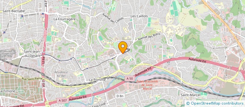 localisation de l'entreprise MADAME AMINA BADRANE à MARSEILLE