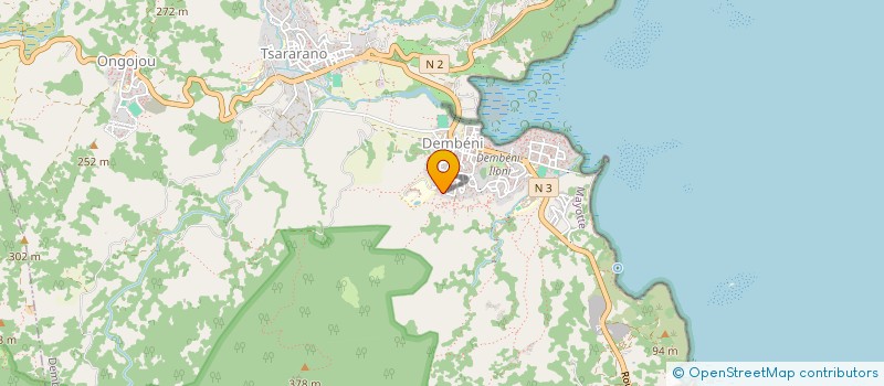 localisation de l'entreprise MADAME AMINA BALADIMBI  BANDRELE