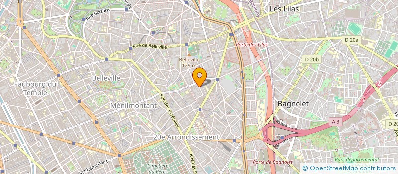 localisation de l'entreprise MADAME AMINA BEKHAI  PARIS