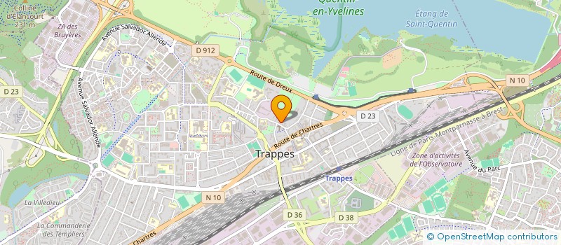 localisation de l'entreprise MADAME AMINA BEREHILI  TRAPPES