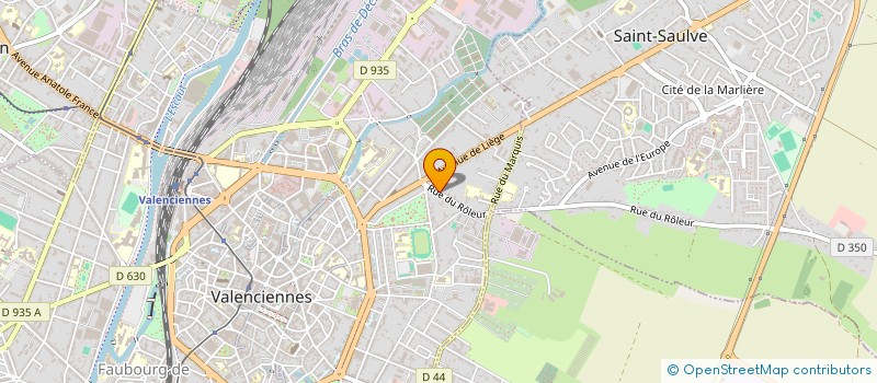 localisation de l'entreprise MADAME AMINA BOUACHA  VALENCIENNES