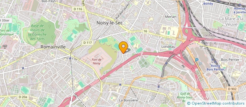 localisation de l'entreprise MADAME AMINA BOUALLAK à NOISY-LE-SEC