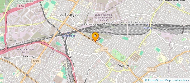 localisation de l'entreprise MADAME AMINA BOUDALI à DRANCY