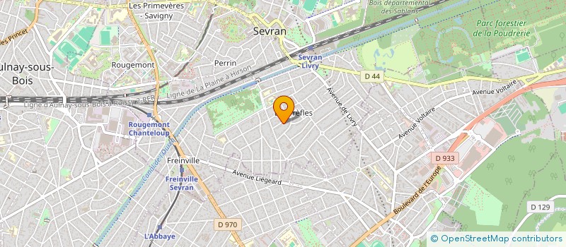 localisation de l'entreprise MADAME AMINA BOUGHALEB à SEVRAN