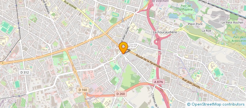 localisation de l'entreprise MADAME AMINA CHOUKRANI  ECOUFLANT