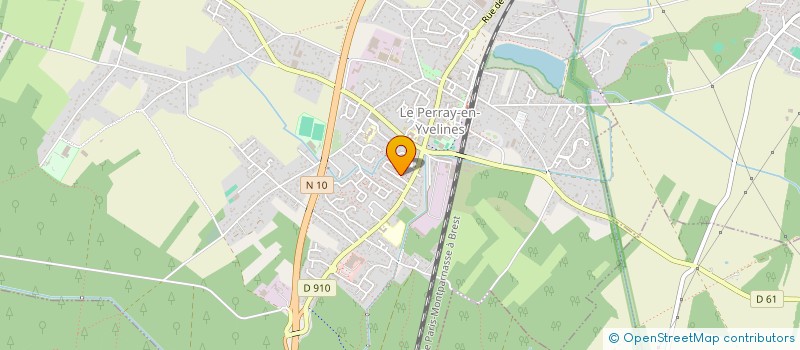 localisation de l'entreprise MADAME AMINA DIA  LE PERRAY-EN-YVELINES