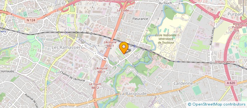 localisation de l'entreprise MADAME AMINA DRIDER à TOULOUSE