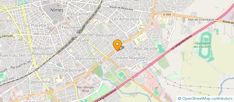 localisation de l'entreprise MADAME AMINA EDDAQOUNI  NIMES