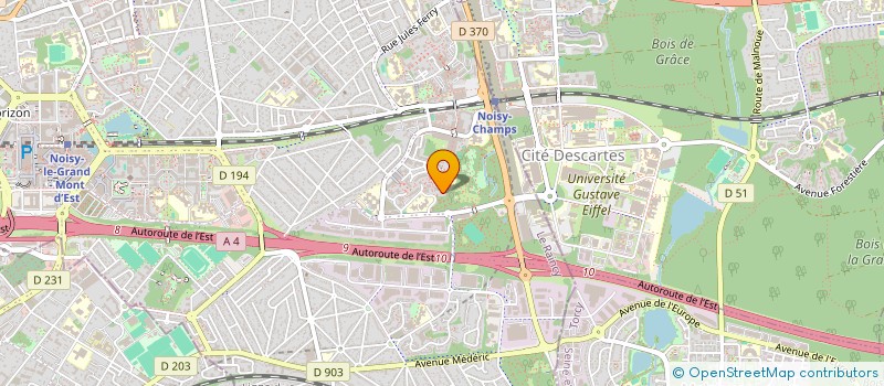 localisation de l'entreprise MADAME AMINA EL HANAFY à NOISY-LE-GRAND