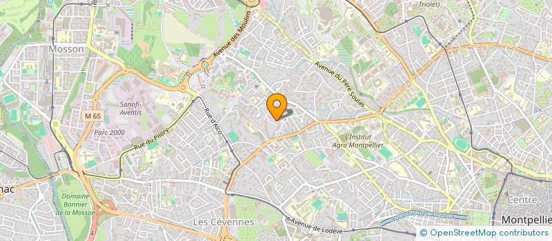 localisation de l'entreprise MADAME AMINA FAJRI à MONTPELLIER