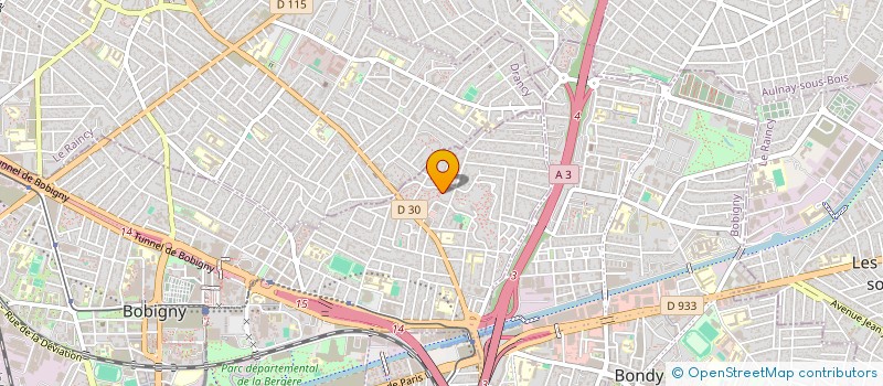 localisation de l'entreprise MADAME AMINA FARS à BOBIGNY