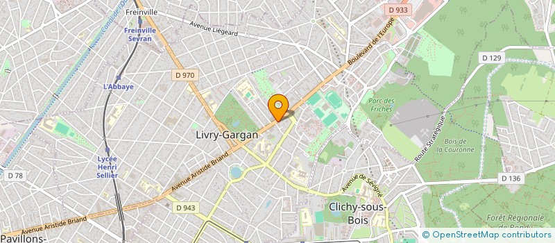 localisation de l'entreprise MADAME AMINA GHRIB à LIVRY GARGAN