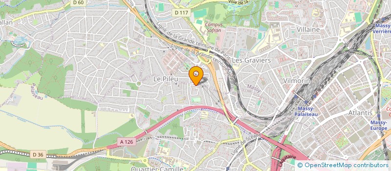 localisation de l'entreprise MADAME AMINA HADJADJ à PALAISEAU