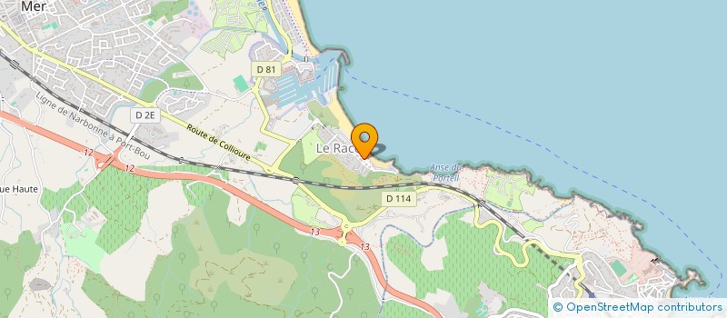 localisation de l'entreprise MADAME AMINA HAMNICH  ARGELES-SUR-MER