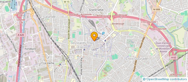 localisation de l'entreprise MADAME AMINA HASSAN MOHAMED  TOULOUSE